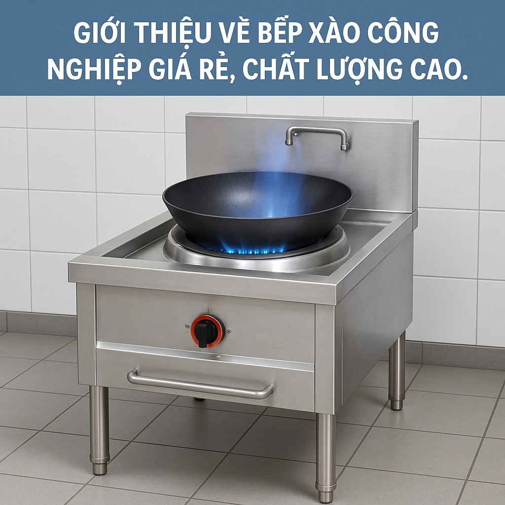 Giới thiệu về bếp xào công nghiệp giá rẻ chất lượng cao Giới thiệu về bếp xào công nghiệp giá rẻ chất lượng cao