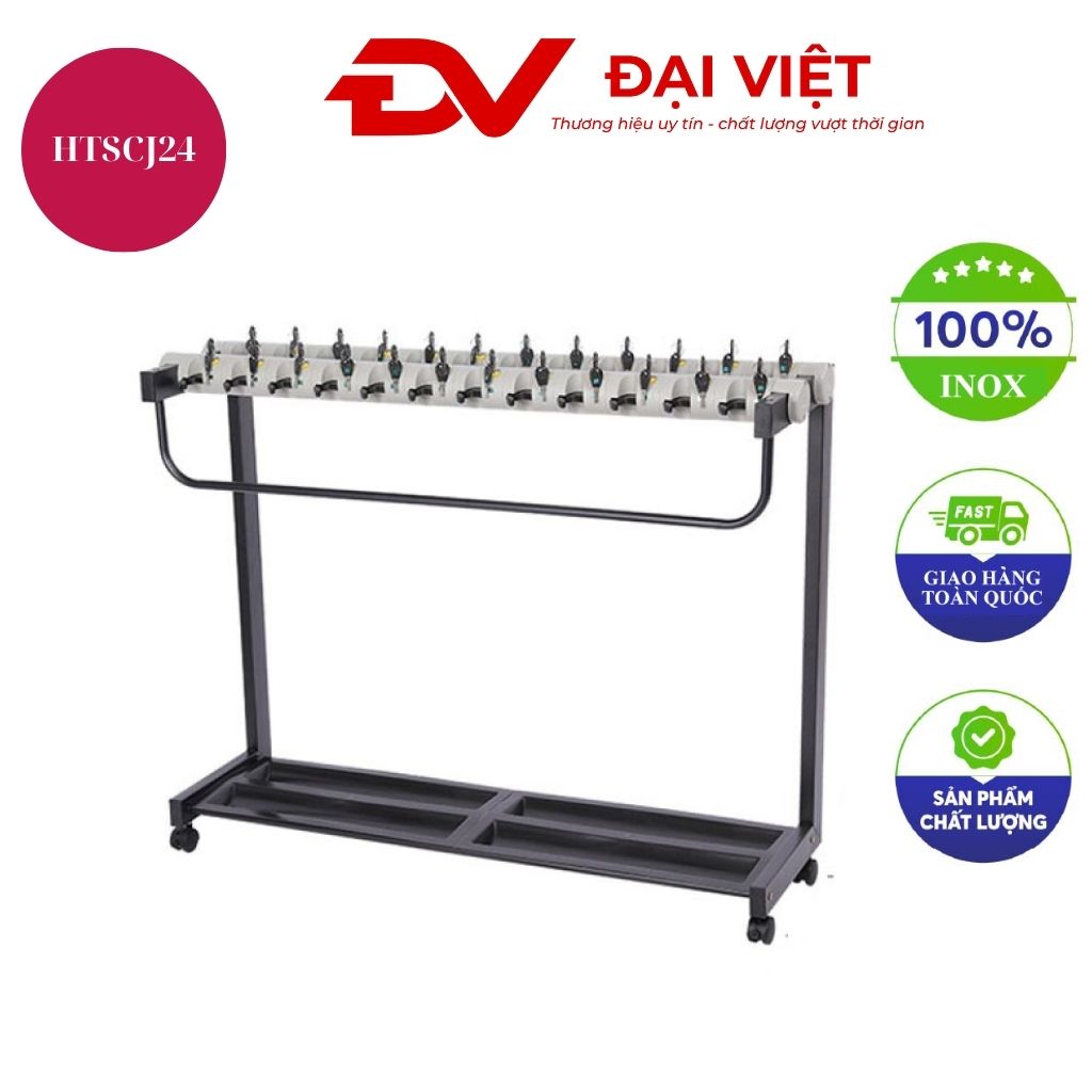 Kệ để ô dù có 24 khóa HTSCJ24 Kệ để ô dù có 24 khóa HTSCJ24