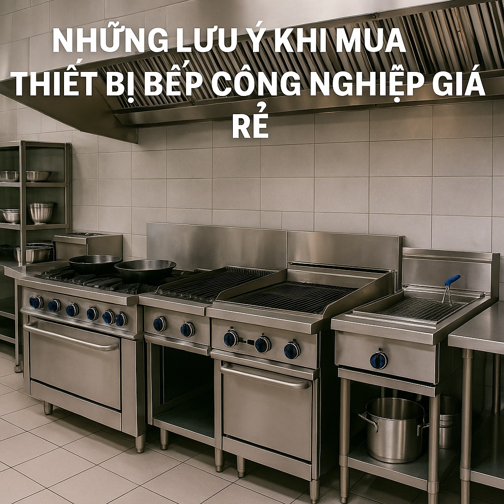 Lưu ý khi mua thiết bị bếp công nghiệp: Kinh nghiệm thực tiễn Lưu ý khi mua thiết bị bếp công nghiệp: Kinh nghiệm thực tiễn
