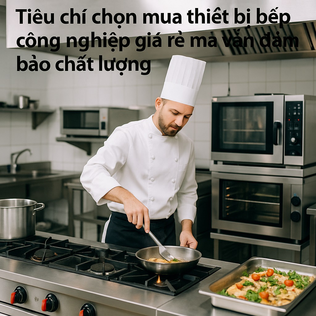 Tiêu chí chọn mua thiết bị bếp công nghiệp giá rẻ mà vẫn đảm bảo chất lượng Tiêu chí chọn mua thiết bị bếp công nghiệp giá rẻ mà vẫn đảm bảo chất lượng
