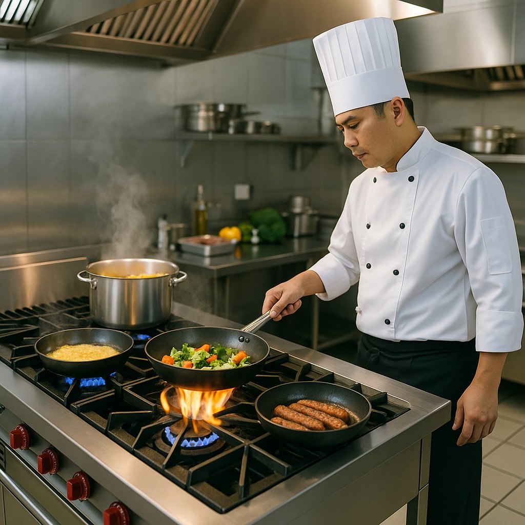 Tính ứng dụng vượt trội của bếp công nghiệp là tiện lợi Tính ứng dụng vượt trội của bếp công nghiệp là tiện lợi
