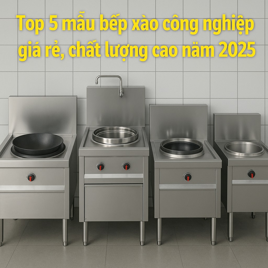 Top 5 mẫu bếp xào công nghiệp giá rẻ, chất lượng cao năm 2025 Top 5 mẫu bếp xào công nghiệp giá rẻ, chất lượng cao năm 2025
