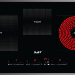 Bếp 2 từ, 1 hồng ngoại Kaff KF-IH6003IC
