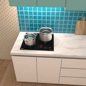 Bếp từ Kaff 3 vùng nấu KF-SQ38IH lắp âm
