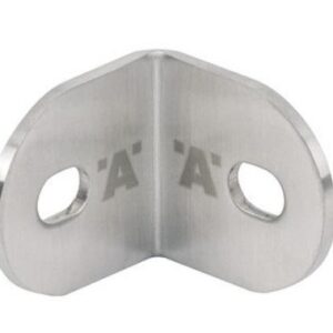 Bas gắn tường 90 độ inox mờ Hafele 988.98.010