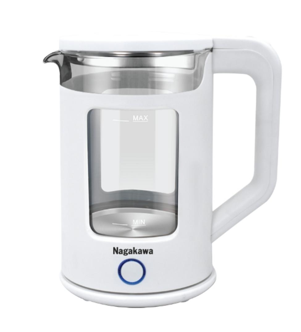 Tổng quan về Ấm siêu tốc thủy tinh 1.7L Nagakawa NAG0318