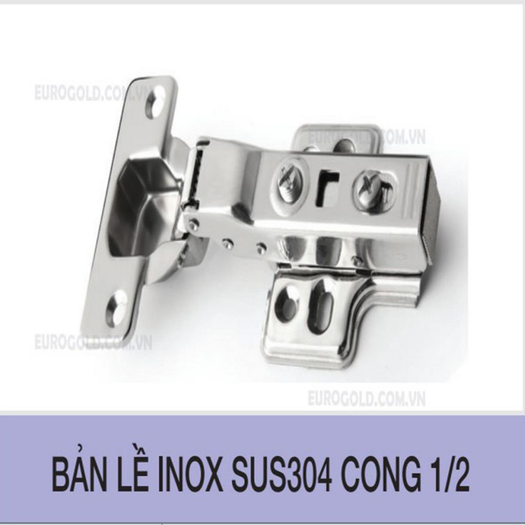 Tổng quan về Bản lề inox SUS304 cong 1/2 Eurogold EWP102