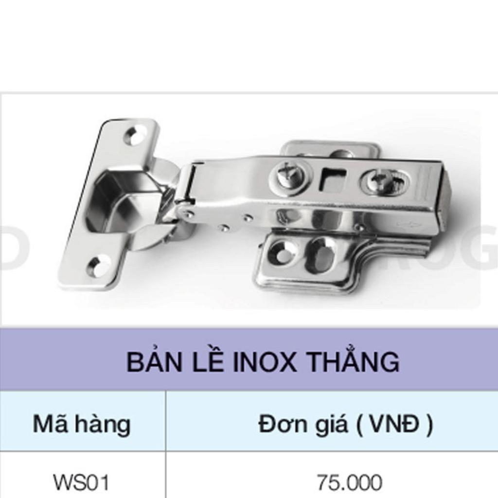 Bản lề Inox thẳng Eurogold EWS101