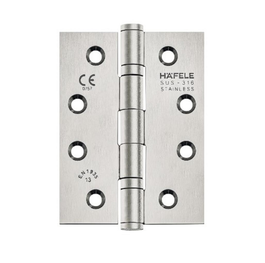 Bản Lề Lá 2 Vòng Bi 120Kg Chống Cháy Hafele 926.98.060