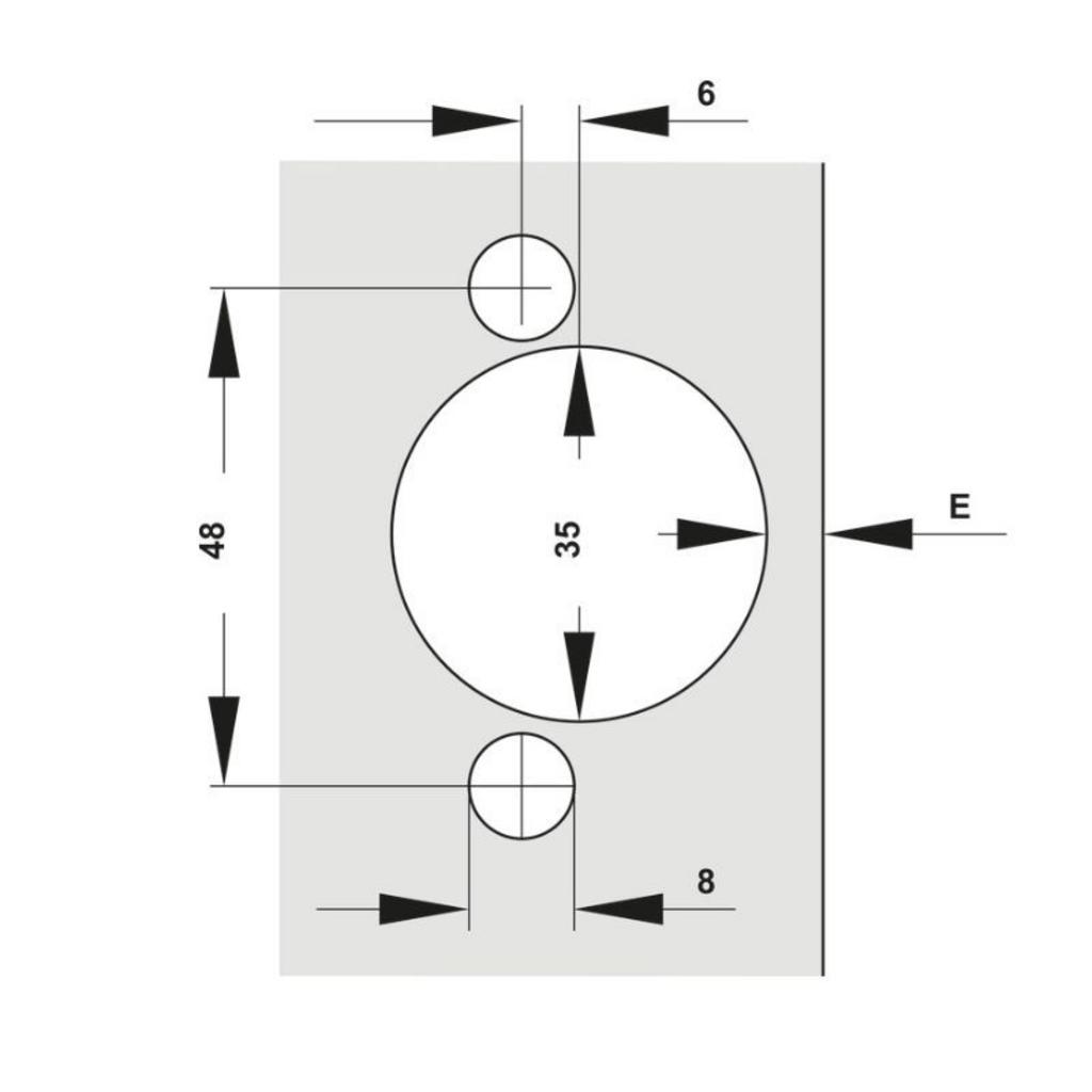 Cơ chế giảm chấn êm ái của Bản lề Metalla SM 110°