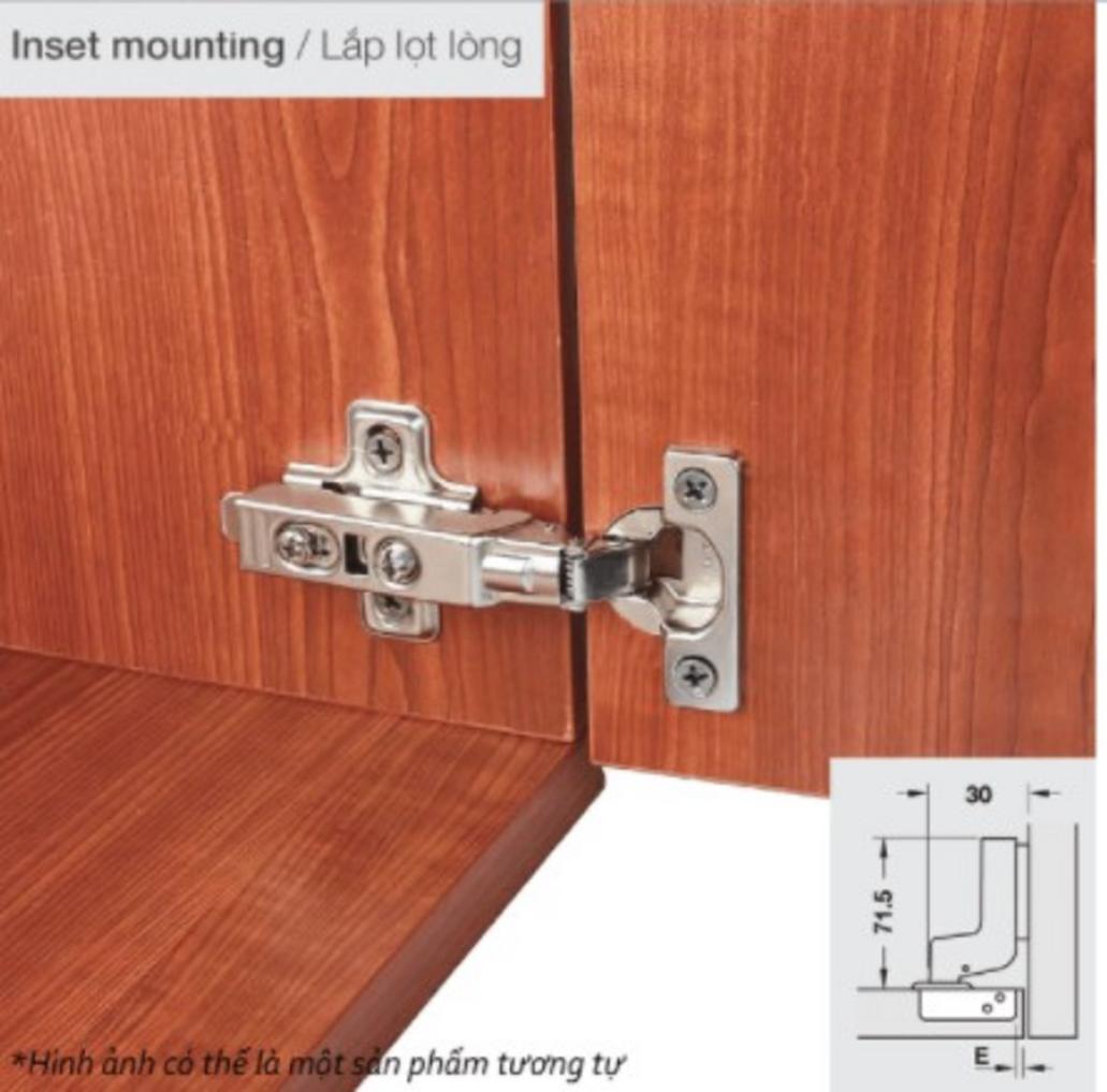 Tổng quan về Bản lề Metalla SM 95 độ mini Hafele 311.04.442