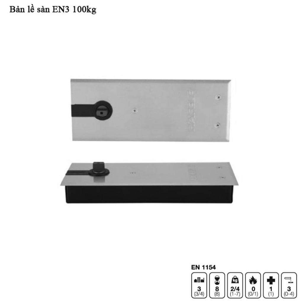Tổng quan về Bản Lề Sàn EN3 100Kg Hafele 932.79.030
