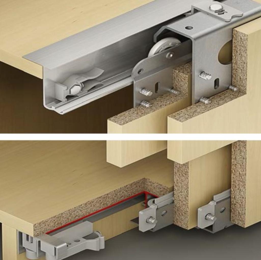 Bánh xe cho cửa trong Hafele 400.56.118