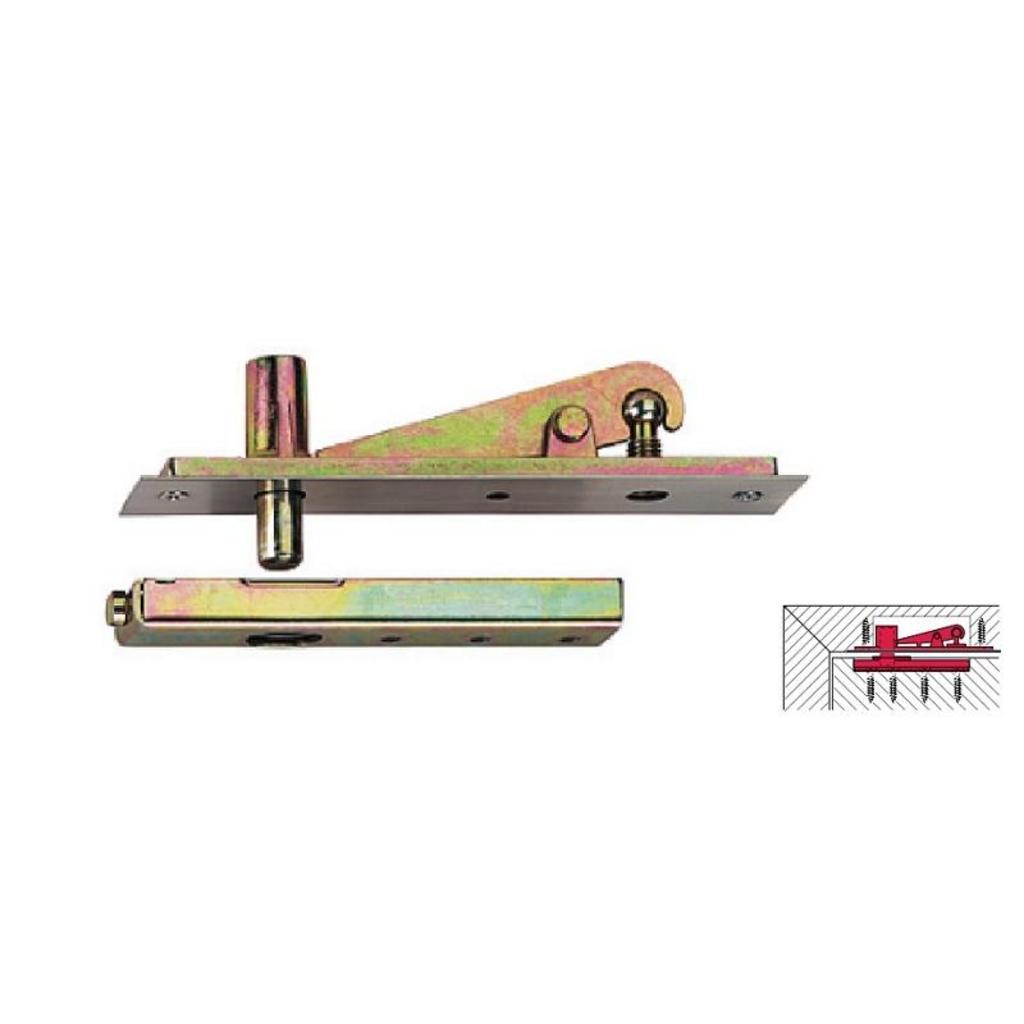 Tổng quan về Bas kẹp trên cho bản lề sàn Hafele 932.84.901