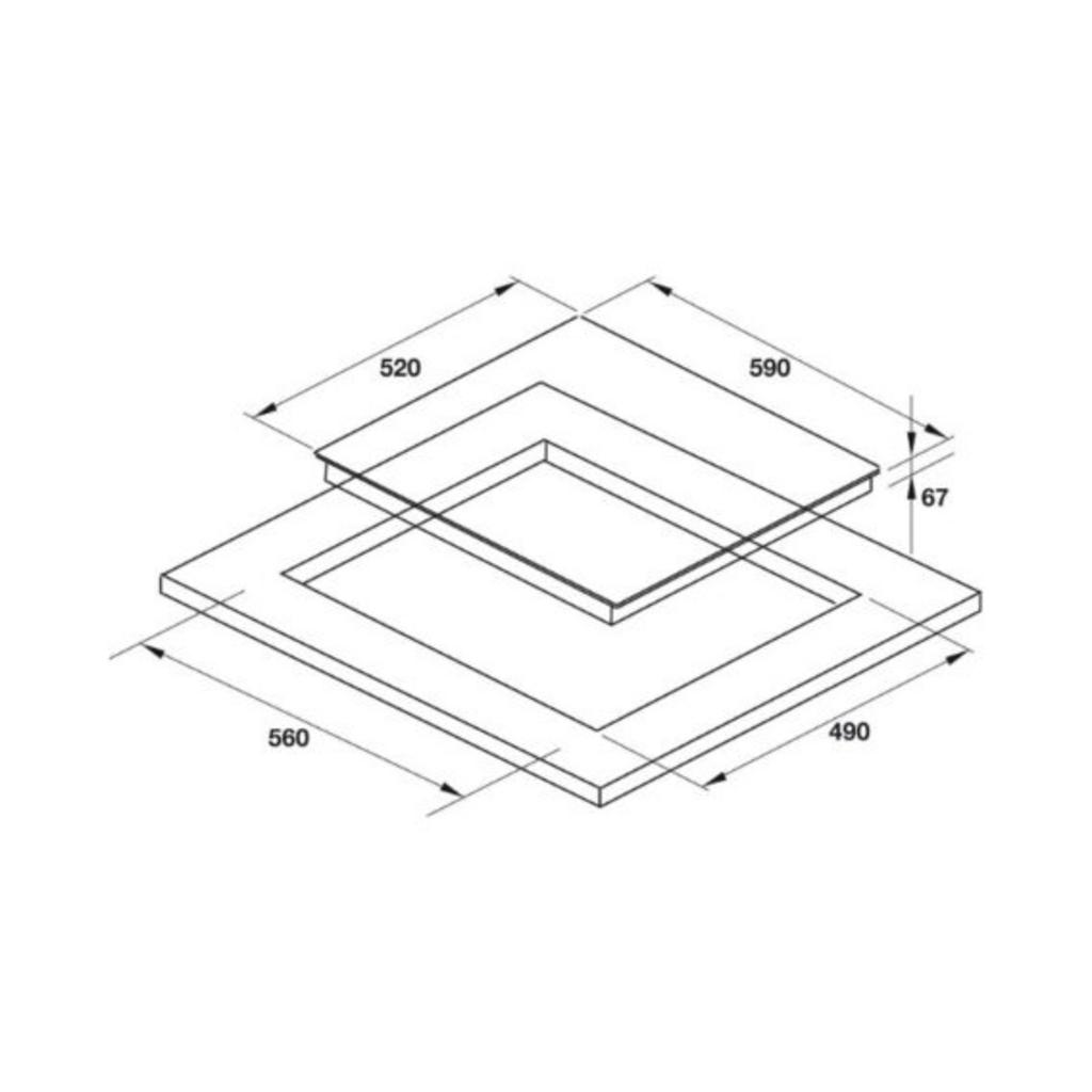 Mặt bếp gốm thủy tinh Schott Ceran cao cấp