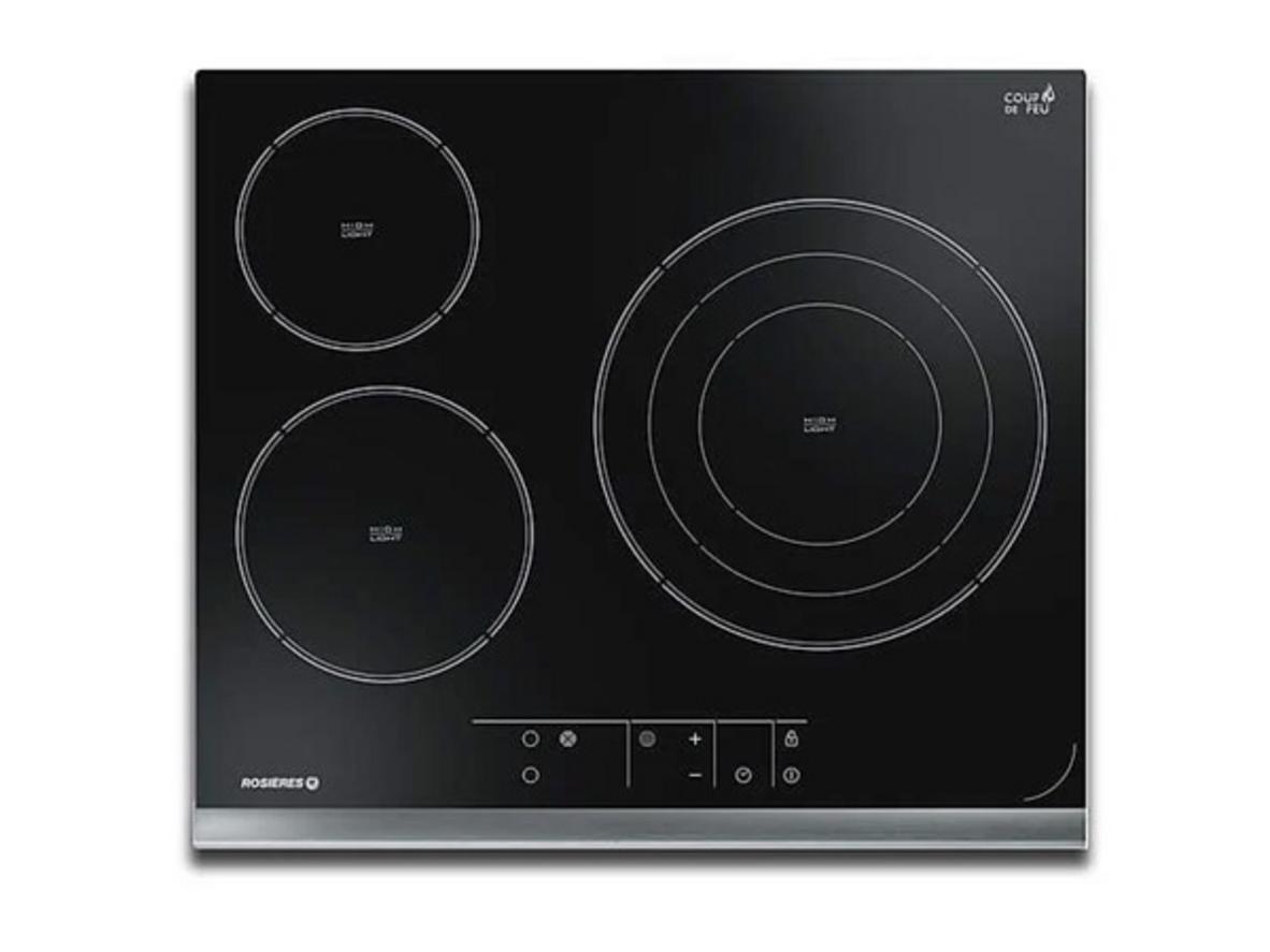 Thông số kỹ thuật bếp điện 3 vùng nấu Rosieres RVEF633INK