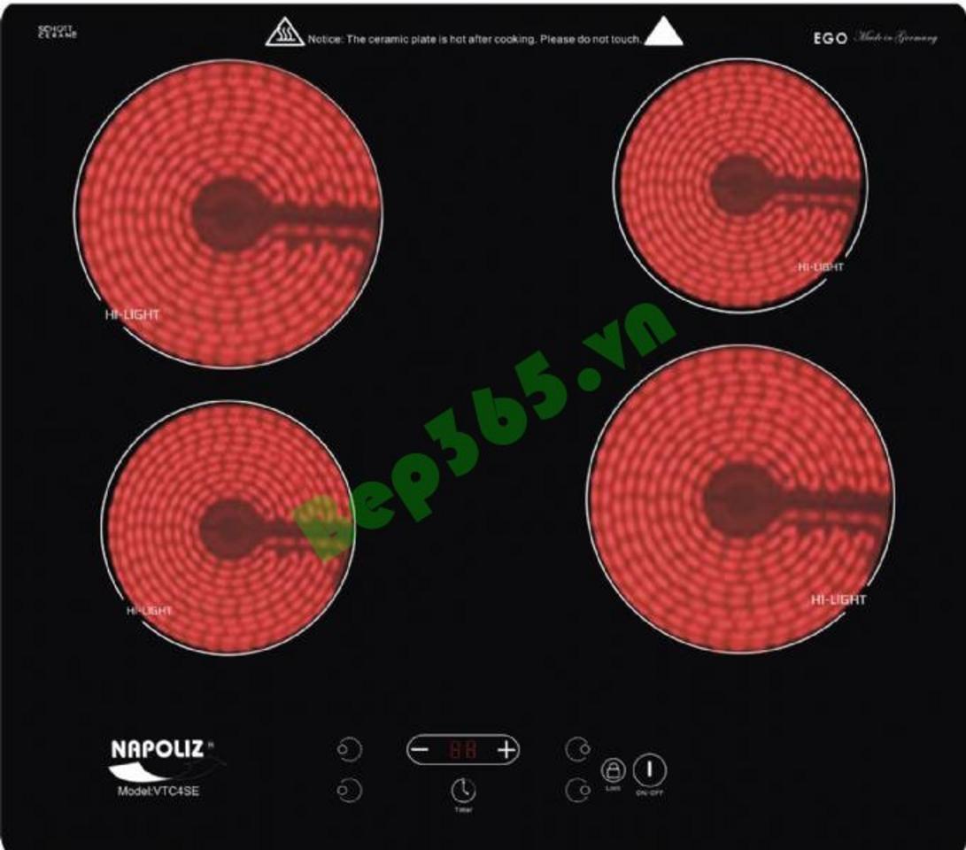Tổng quan về Bếp điện Napoliz VTC4SE