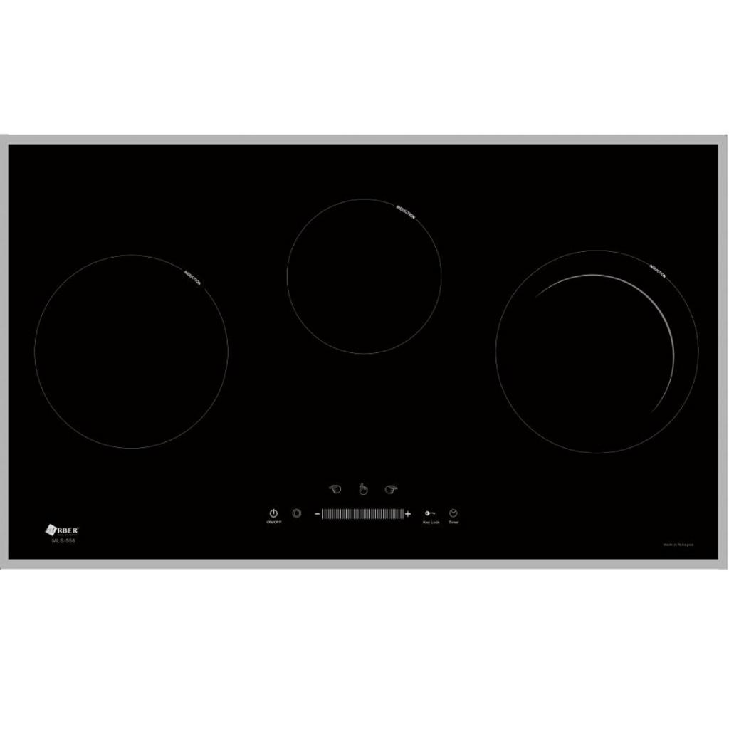 Tổng quan về Bếp từ Arber 3 vùng nấu MLS-558 lắp âm