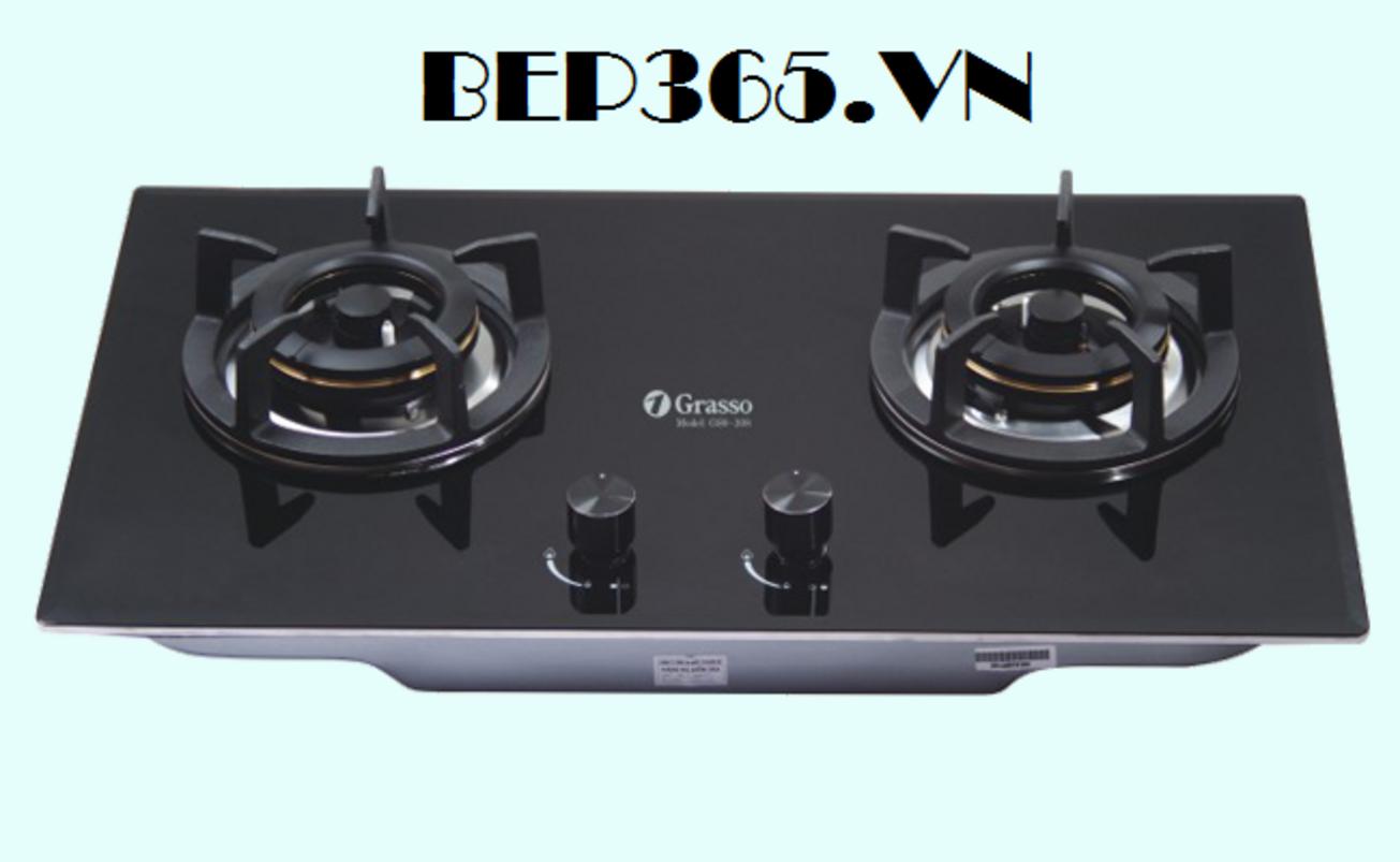 Giới thiệu bếp gas Grasso - GS 9-208 (Black)