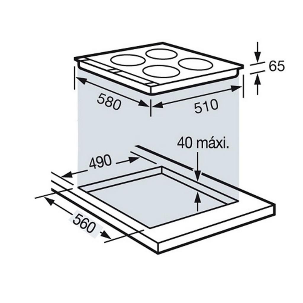 1. Giới thiệu bếp từ kết hợp hồng ngoại FAGOR I 220TS