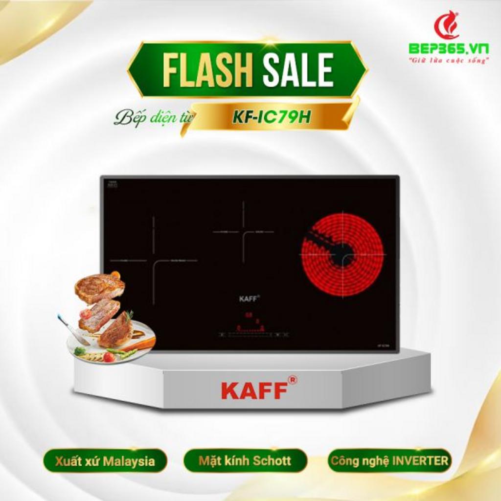 Giới thiệu bếp từ kết hợp hồng ngoại KAFF KF-IC79H