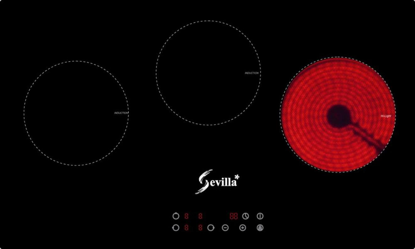 Giới thiệu bếp từ kết hợp hồng ngoại Sevilla SV - 213 IH