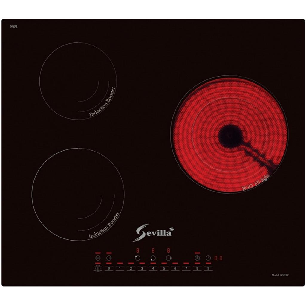 Giới thiệu bếp từ kết hợp hồng ngoại Sevilla SV-813IC