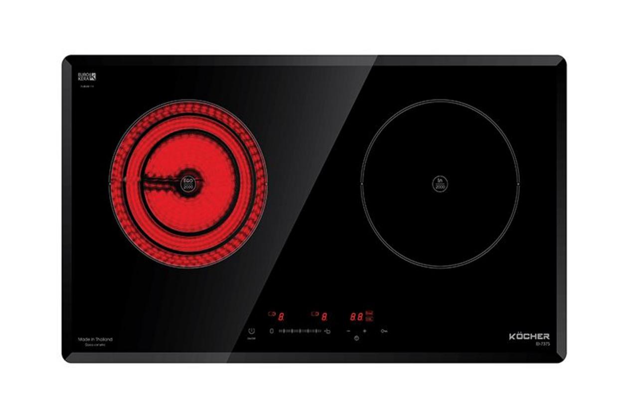 2. Thông số kỹ thuật chi tiết của bếp từ kết hợp hồng ngoại Kocher EI-737S