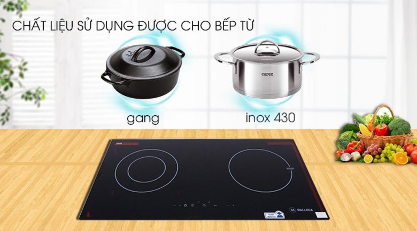 Giới thiệu chung về Bếp từ kết hợp hồng ngoại Malloca MH-02IR