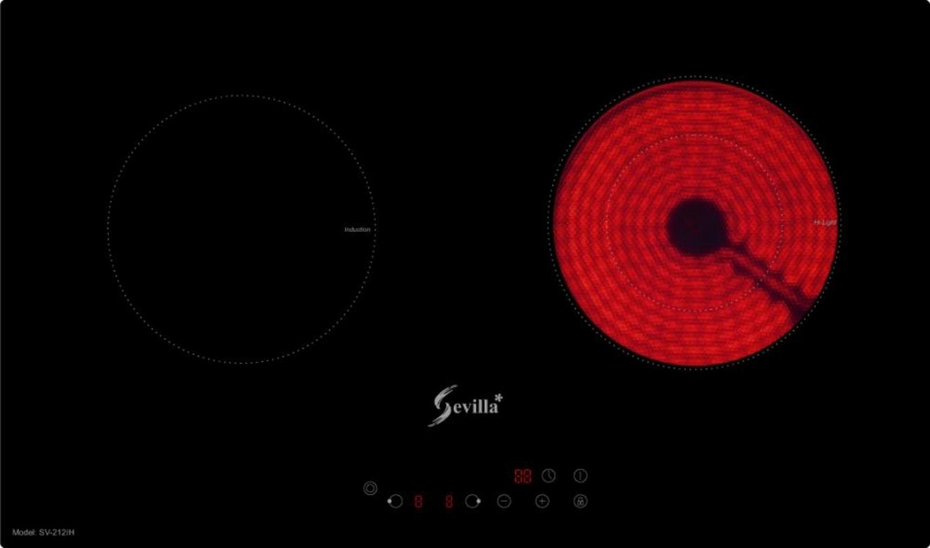 Giới thiệu sản phẩm Bếp từ kết hợp hồng ngoại Sevilla SV - 212 IH