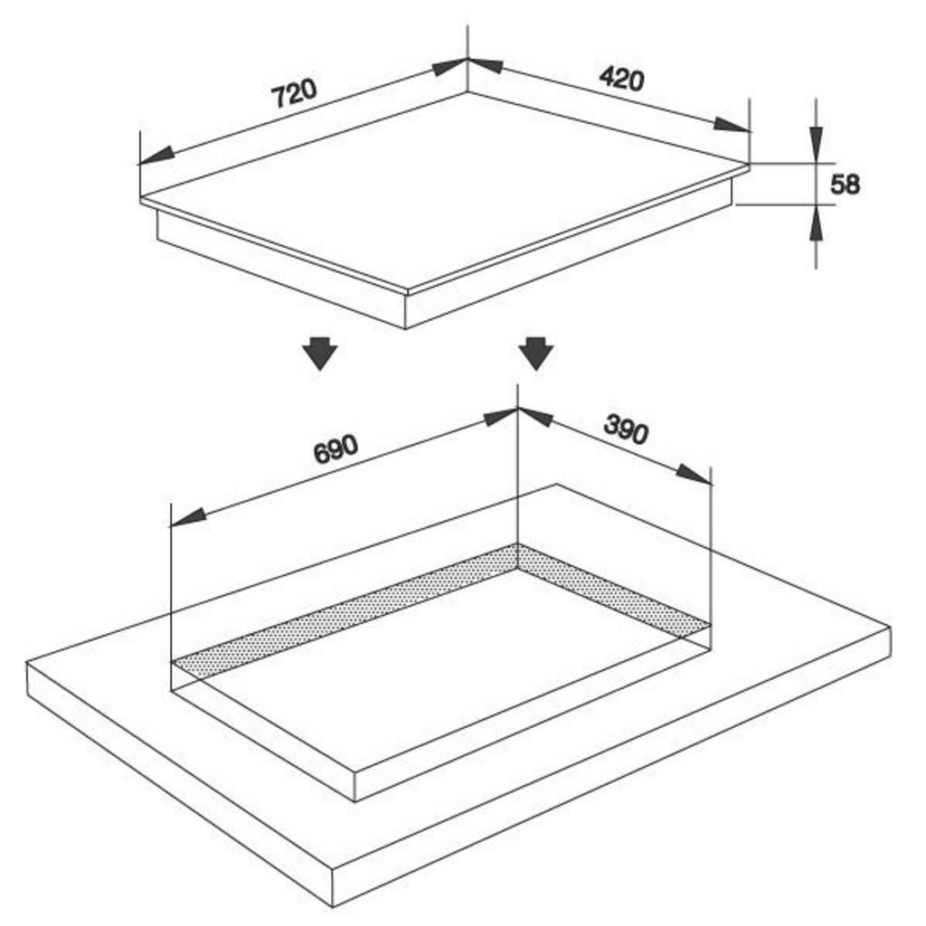 2. Thông số kỹ thuật chi tiết của Bếp từ kết hợp hồng ngoại Malloca MIR02
