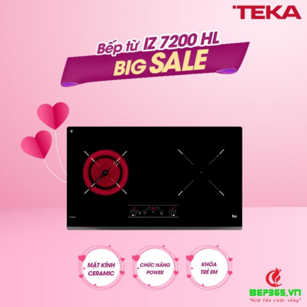 1. Giới thiệu về bếp từ kết hợp hồng ngoại Teka IZ 7200 HL 10210201