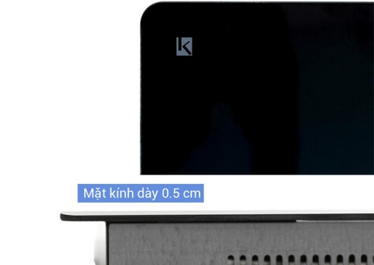 3.1. Thiết kế kết hợp hai vùng nấu hiện đại