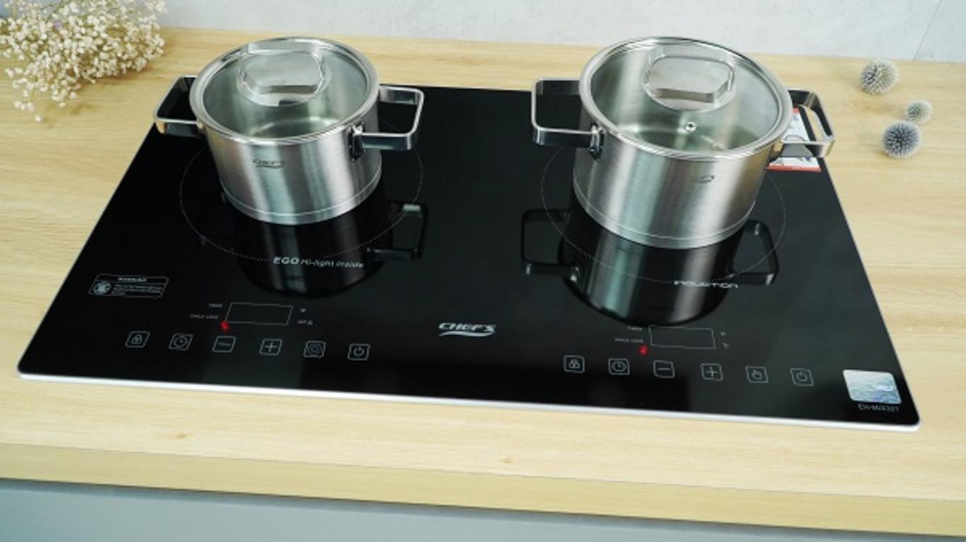 Tính năng tiện ích của Bếp từ kết hợp hồng ngoại Chefs EH-MIX321