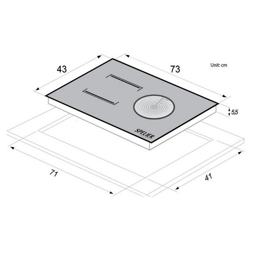 Tổng quan sản phẩm Bếp từ kết hợp hồng ngoại SPELIER SPE- HC928 C