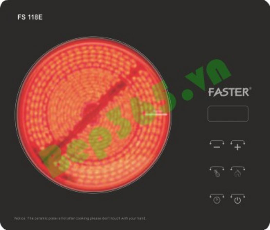 1. Tổng quan về Bếp Điện Đơn FASTER FS 118E