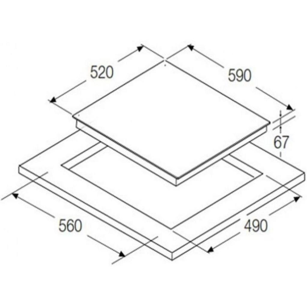 2. Thông số kỹ thuật của BẾP ĐIỆN HAFELE HC R604A 536.01.751