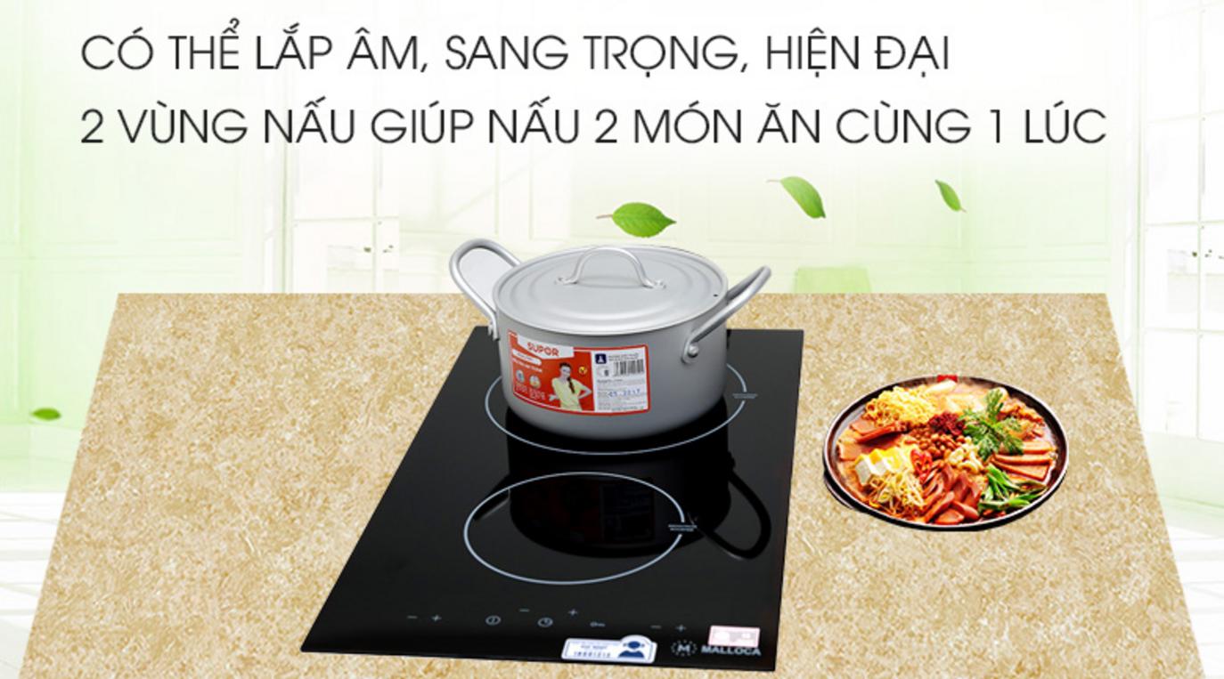 3. Ưu điểm nổi bật của Bếp Điện Malloca MDH-02R