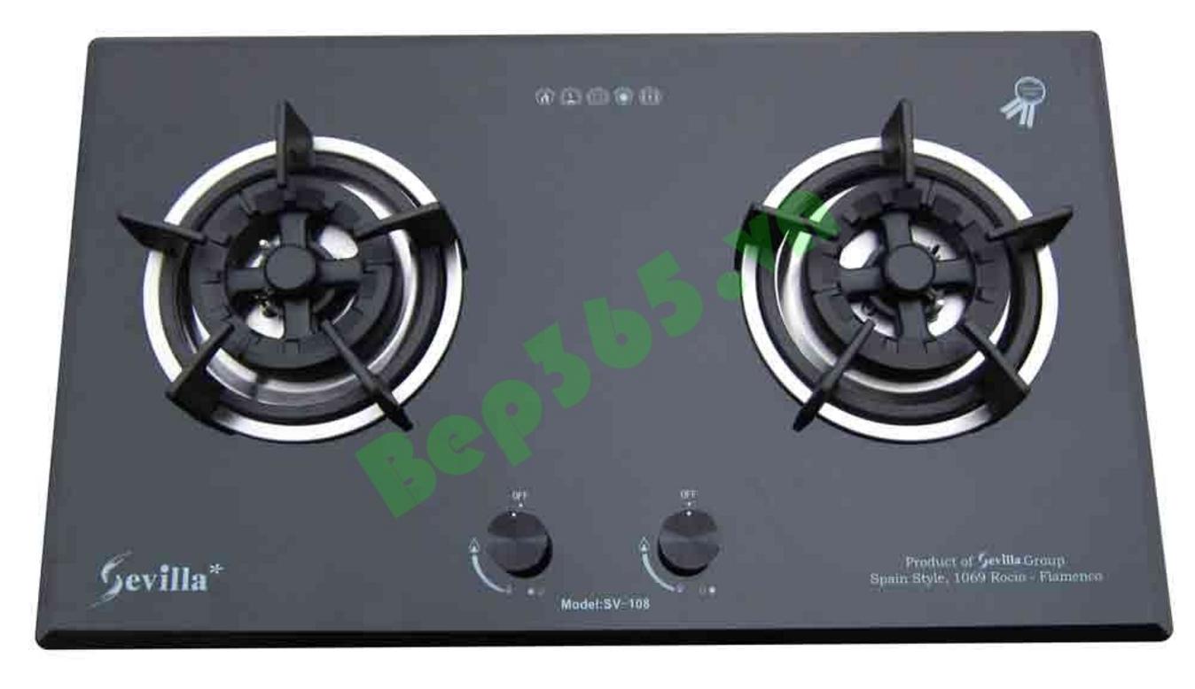 1. Tổng quan về Bếp ga Sevilla SV-108 (Black)