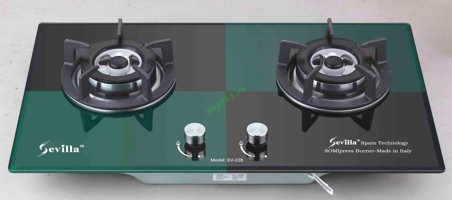 1. Tổng quan về bếp ga Sevilla SV-228 CARO
