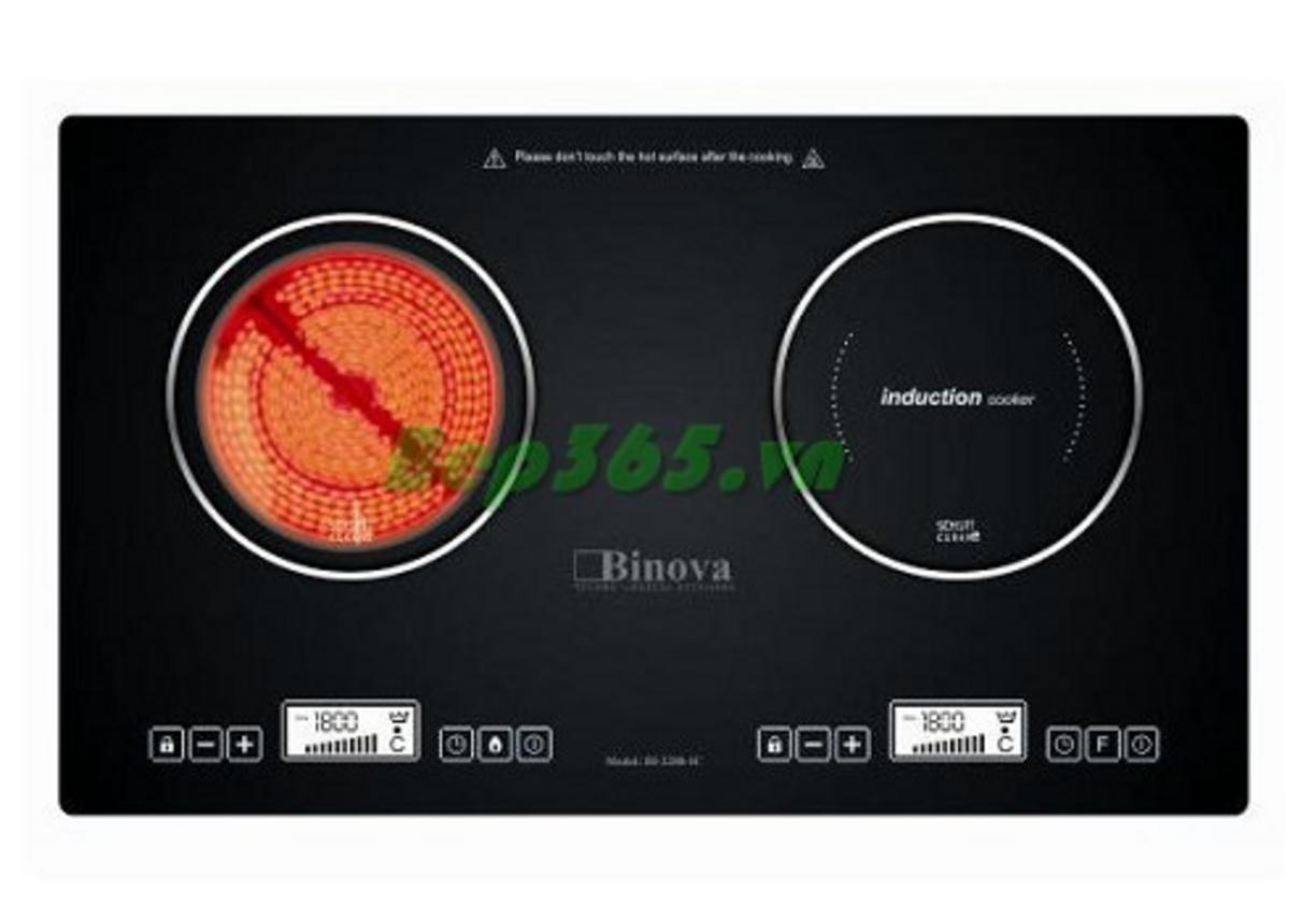 Tổng quan về Bếp hỗn hợp điện từ BINOVA BI-2288-IC