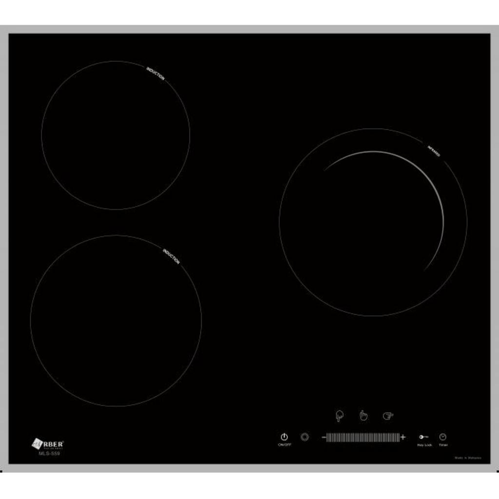 Tổng quan về bếp từ kết hợp hồng ngoại Arber MLS-559