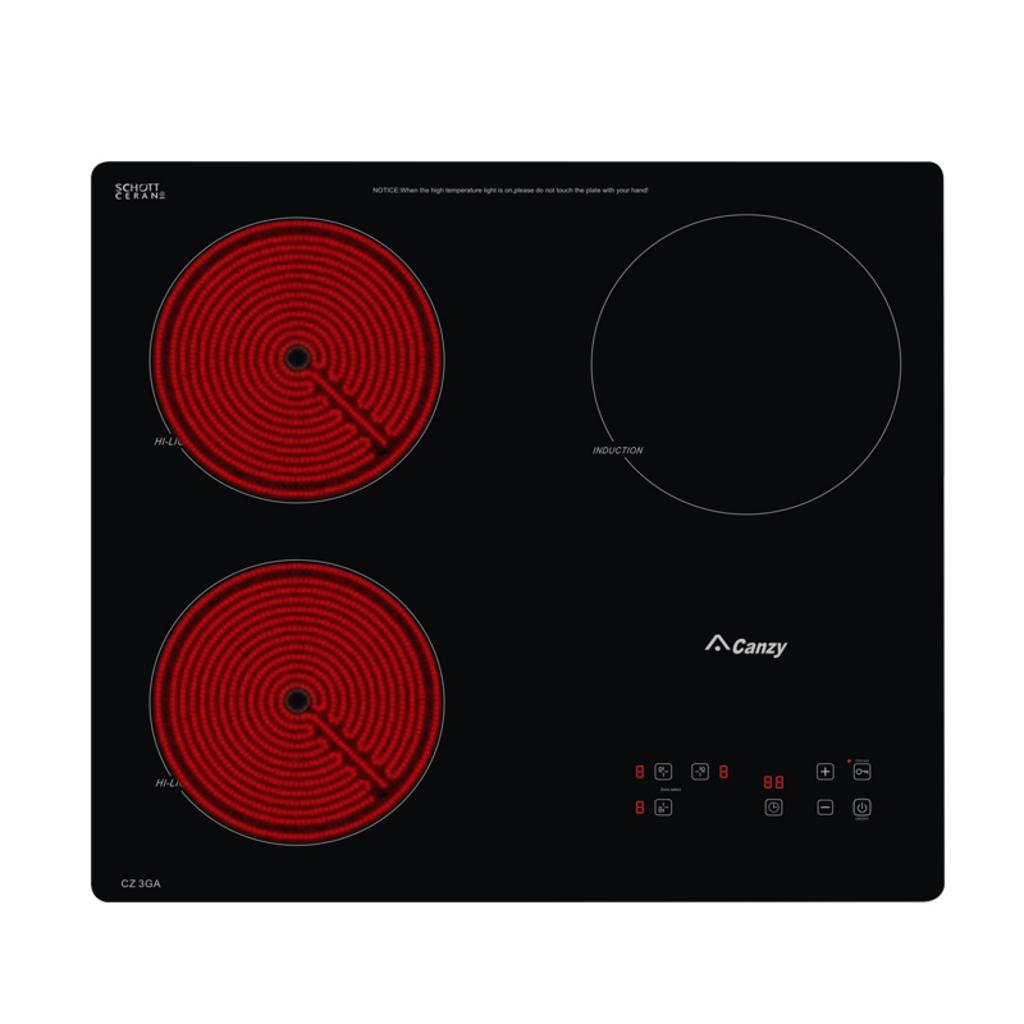Tổng quan về Bếp từ kết hợp hồng ngoại Canzy CZ 3GA