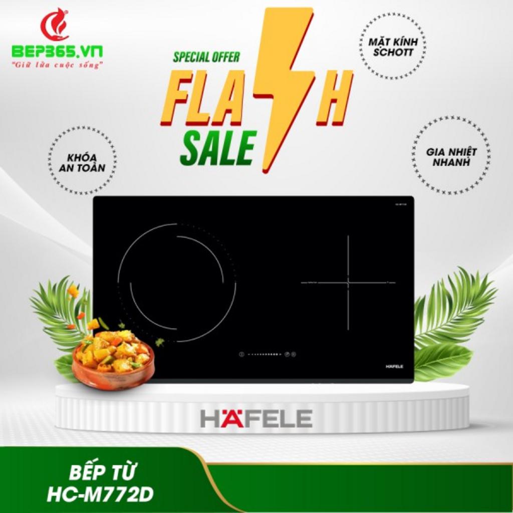 Tổng quan về bếp từ kết hợp hồng ngoại Hafele HC-M772D 536.61.695