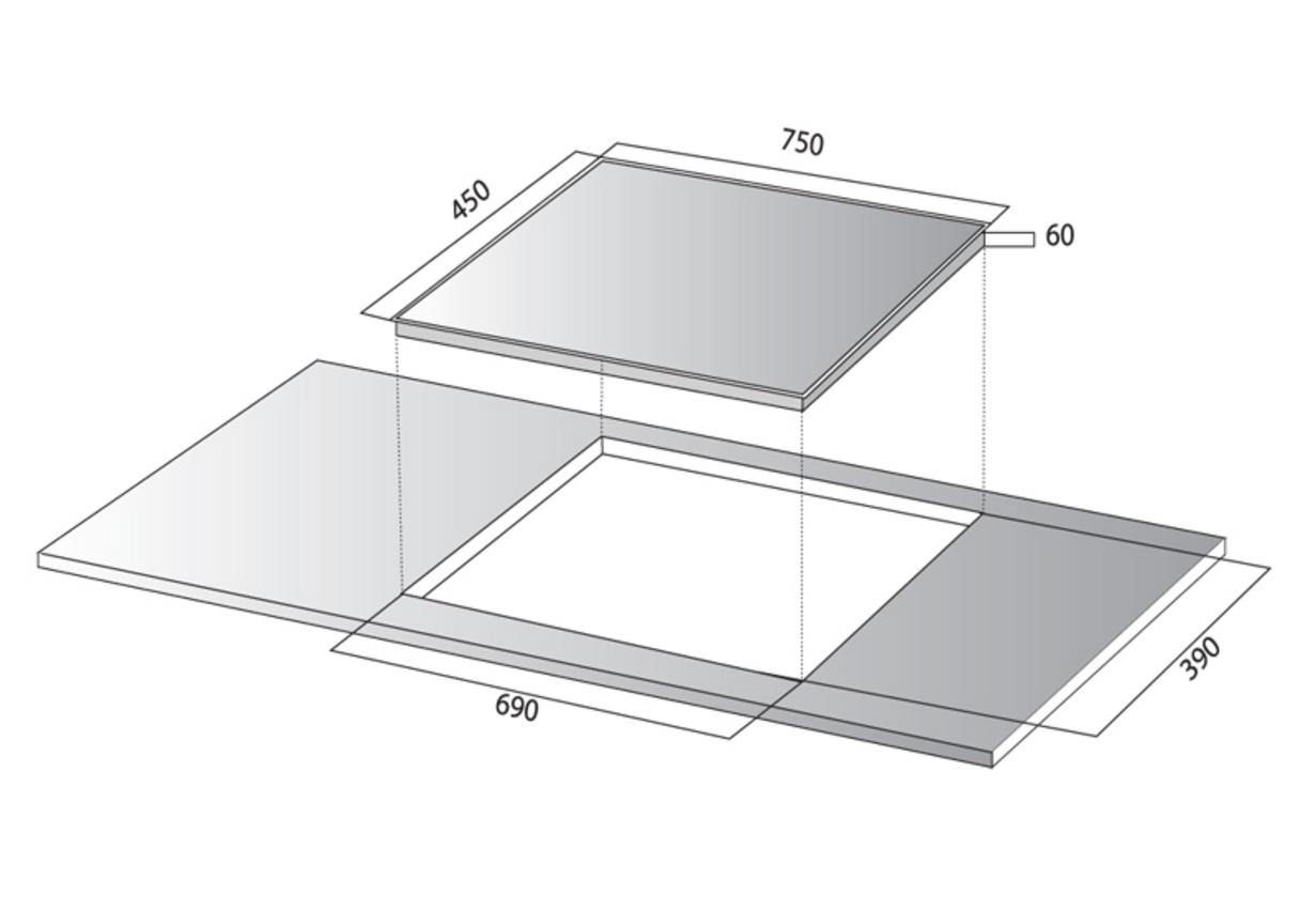 2. Thông số kỹ thuật chi tiết của Bếp từ kết hợp hồng ngoại Kocher EI-735S