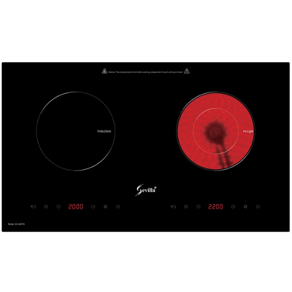 Tổng quan về bếp từ kết hợp hồng ngoại Sevilla SV-289TS