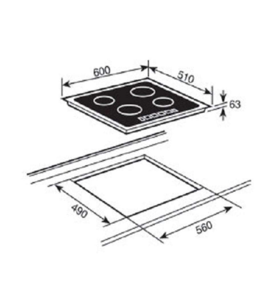 Tổng quan về Bếp từ kết hợp hồng ngoại TEKA IR-622