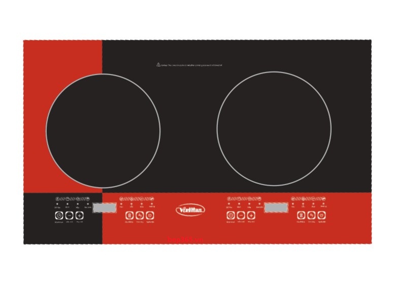 Bếp từ đôi Việt Hàn VietHan VH20X2-IH13R