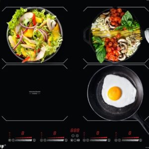 Bếp từ kết hợp hồng ngoại 4 lò Kaff KF-HGEM919