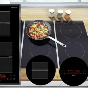 Bếp từ đôi Domino Kaff KF-H33DIS lắp âm